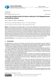 A new link activation policy for latency reduction in 5G integrated access and backhaul systems