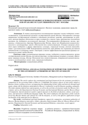 КОНСТИТУЦИОННО-ПРАВОВЫЕ ОСНОВЫ ПОДДЕРЖКИ СООТЕЧЕСТВЕННИКОВ ОРГАНАМИ ГОСУДАРСТВЕННОЙ ВЛАСТИ Г. МОСКВЫ